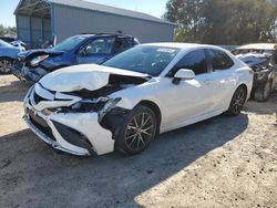 Salvage cars for sale at Midway, FL auction: 2024 Toyota Camry SE Night Shade