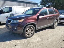 Salvage cars for sale at Midway, FL auction: 2011 KIA Sorento EX