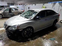 Salvage cars for sale at Candia, NH auction: 2016 Nissan Sentra S