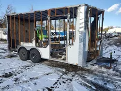 Salvage trucks for sale at Pennsburg, PA auction: 2024 Spar Cargo TRL