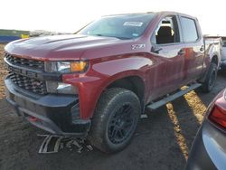 Salvage cars for sale at Brighton, CO auction: 2019 Chevrolet Silverado K1500 Trail Boss Custom