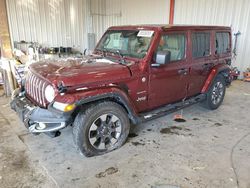 Jeep salvage cars for sale: 2021 Jeep Wrangler Unlimited Sahara