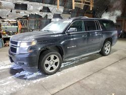 Chevrolet salvage cars for sale: 2015 Chevrolet Suburban K1500 LT