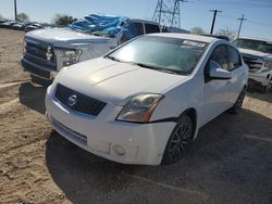 Salvage cars for sale from Copart Tucson, AZ: 2008 Nissan Sentra 2.0