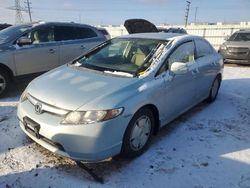 Honda Vehiculos salvage en venta: 2006 Honda Civic Hybrid