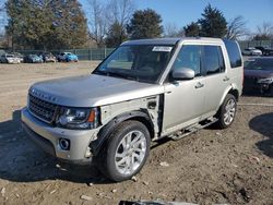 Salvage cars for sale at Madisonville, TN auction: 2016 Land Rover LR4 HSE