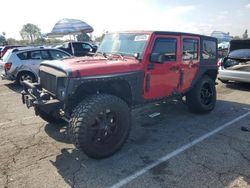 Salvage cars for sale at Van Nuys, CA auction: 2014 Jeep Wrangler Unlimited Sport