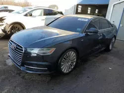 Salvage cars for sale at Hillsborough, NJ auction: 2016 Audi A6 Premium Plus