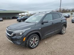 Salvage cars for sale at Houston, TX auction: 2021 KIA Seltos S