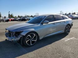 Honda Accord salvage cars for sale: 2019 Honda Accord Sport