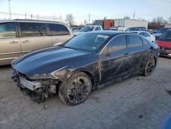 KIA k5 salvage cars for sale: 2021 KIA K5 GT Line