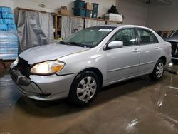 Salvage cars for sale at Elgin, IL auction: 2007 Toyota Corolla CE