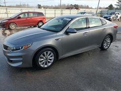 Salvage cars for sale at Montgomery, AL auction: 2016 KIA Optima EX