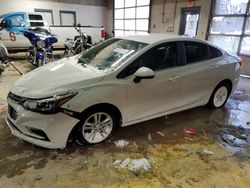 2017 Chevrolet Cruze LT en venta en Indianapolis, IN