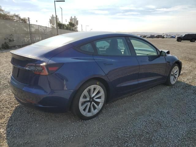 2022 Tesla Model 3