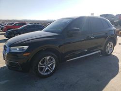 Salvage cars for sale at Grand Prairie, TX auction: 2018 Audi Q5 Premium