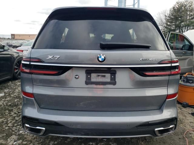 2025 BMW X7 XDRIVE40I