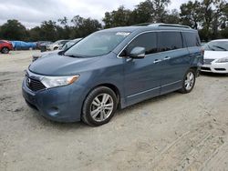 Salvage cars for sale at Ocala, FL auction: 2013 Nissan Quest S