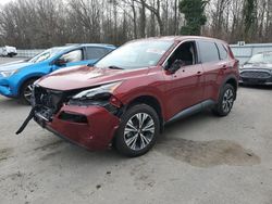 Salvage cars for sale at Glassboro, NJ auction: 2021 Nissan Rogue SV