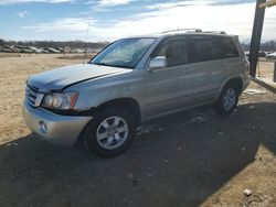 Salvage cars for sale at Tanner, AL auction: 2003 Toyota Highlander Limited