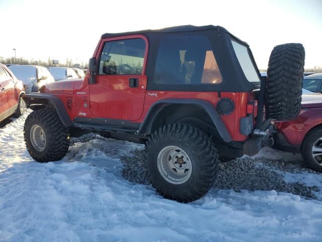 2003 Jeep Wrangler / TJ Sport