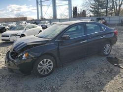 Salvage cars for sale at Windsor, NJ auction: 2019 Nissan Sentra S