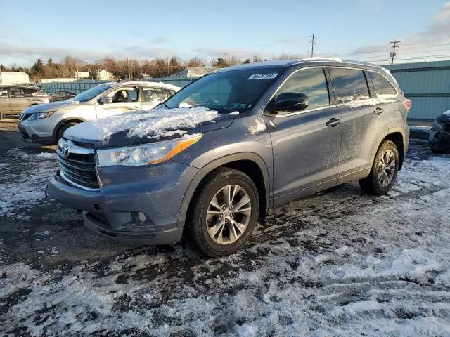 2014 Toyota Highlander XLE