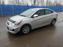 Salvage cars for sale at Moncton, NB auction: 2013 Hyundai Accent GLS