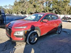 Hyundai Kona Vehiculos salvage en venta: 2021 Hyundai Kona SE