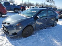 Toyota Corolla l salvage cars for sale: 2017 Toyota Corolla L