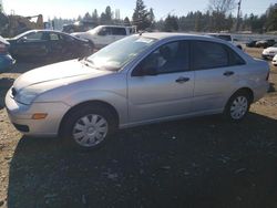 Salvage cars for sale at Graham, WA auction: 2006 Ford Focus ZX4