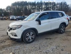 Salvage cars for sale at North Billerica, MA auction: 2016 Honda Pilot Exln