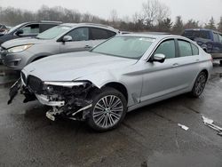 Salvage cars for sale at New Britain, CT auction: 2018 BMW 530 XI