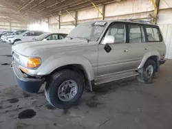 Toyota Land Cruiser salvage cars for sale: 1992 Toyota Land Cruiser FJ80