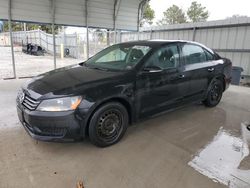 Salvage cars for sale at Prairie Grove, AR auction: 2012 Volkswagen Passat S