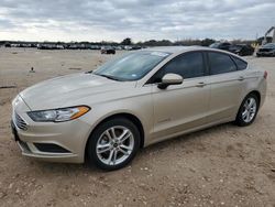 Salvage cars for sale at auction: 2018 Ford Fusion SE Hybrid