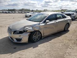 Salvage cars for sale at West Palm Beach, FL auction: 2017 Lincoln MKZ Premiere