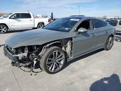 Salvage cars for sale at Grand Prairie, TX auction: 2023 Audi A5 Premium Plus 45