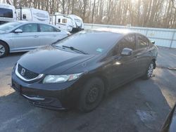 Salvage cars for sale at Glassboro, NJ auction: 2013 Honda Civic LX