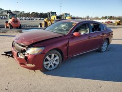 Salvage cars for sale at Dunn, NC auction: 2006 Lexus GS 300