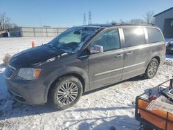 Salvage cars for sale at Barberton, OH auction: 2016 Chrysler Town & Country Touring L