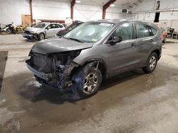 Salvage cars for sale at Center Rutland, VT auction: 2014 Honda CR-V LX