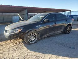 Salvage cars for sale at Andrews, TX auction: 2018 KIA Optima LX