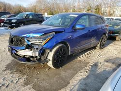 Salvage cars for sale at North Billerica, MA auction: 2021 Acura RDX A-Spec