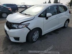 Salvage cars for sale at Rancho Cucamonga, CA auction: 2016 Honda FIT LX