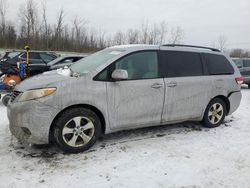 Vehiculos salvage en venta de Copart Leroy, NY: 2011 Toyota Sienna LE