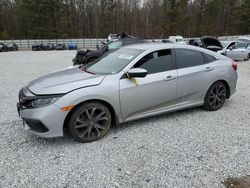 Salvage cars for sale from Copart Gainesville, GA: 2021 Honda Civic Sport