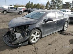 Salvage cars for sale at Denver, CO auction: 2015 Chevrolet Volt