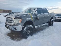 Salvage cars for sale at Kansas City, KS auction: 2013 Ford F150 Supercrew