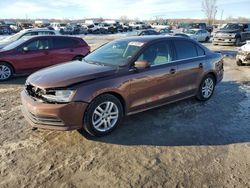 Salvage cars for sale at Kansas City, KS auction: 2017 Volkswagen Jetta S